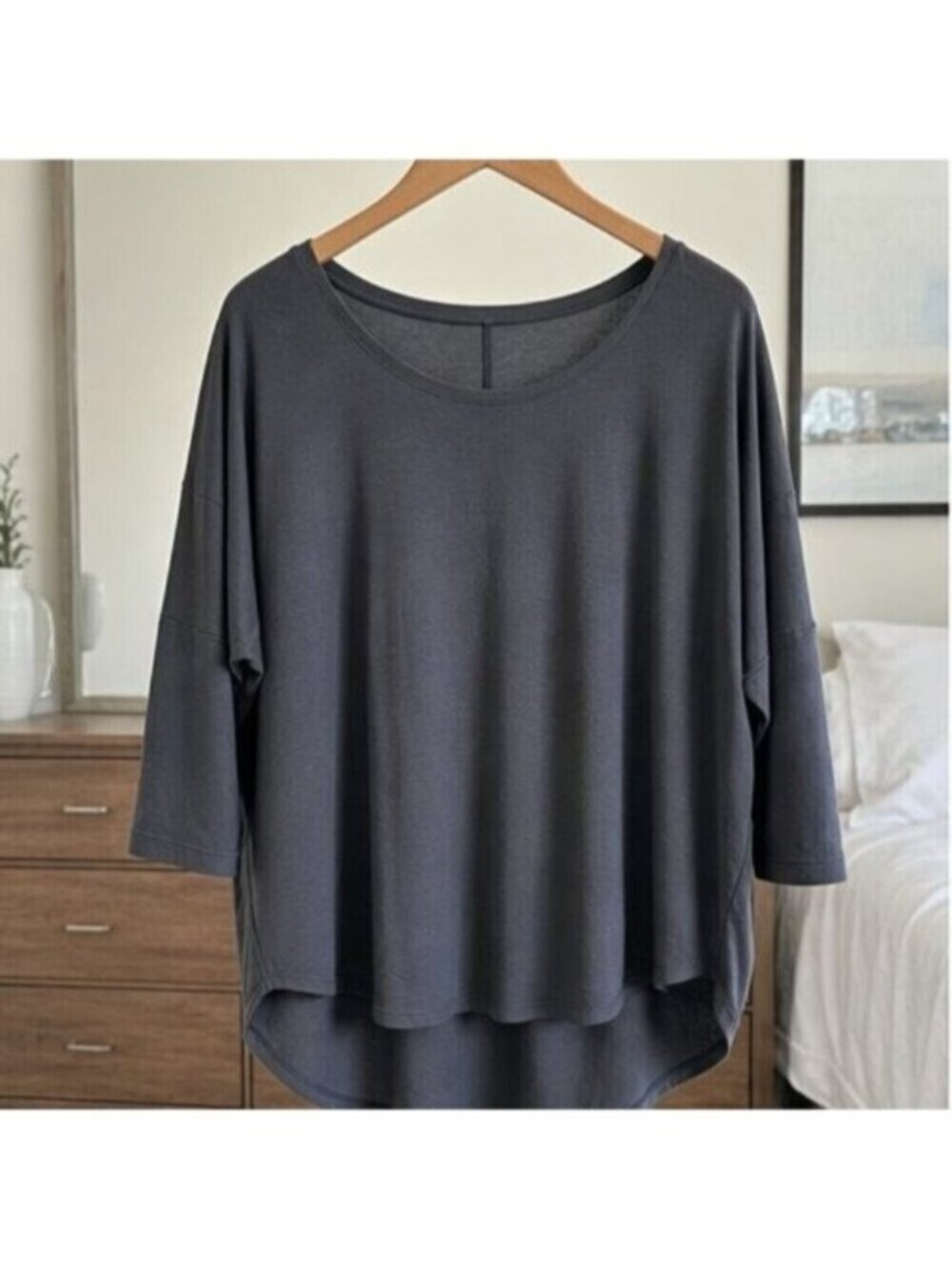 Camel Smocked Top